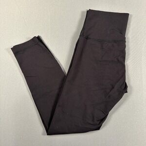Lululemon Leggings Womens 8 Black High Rise Ankle Yoga Athletic Stretch Gym